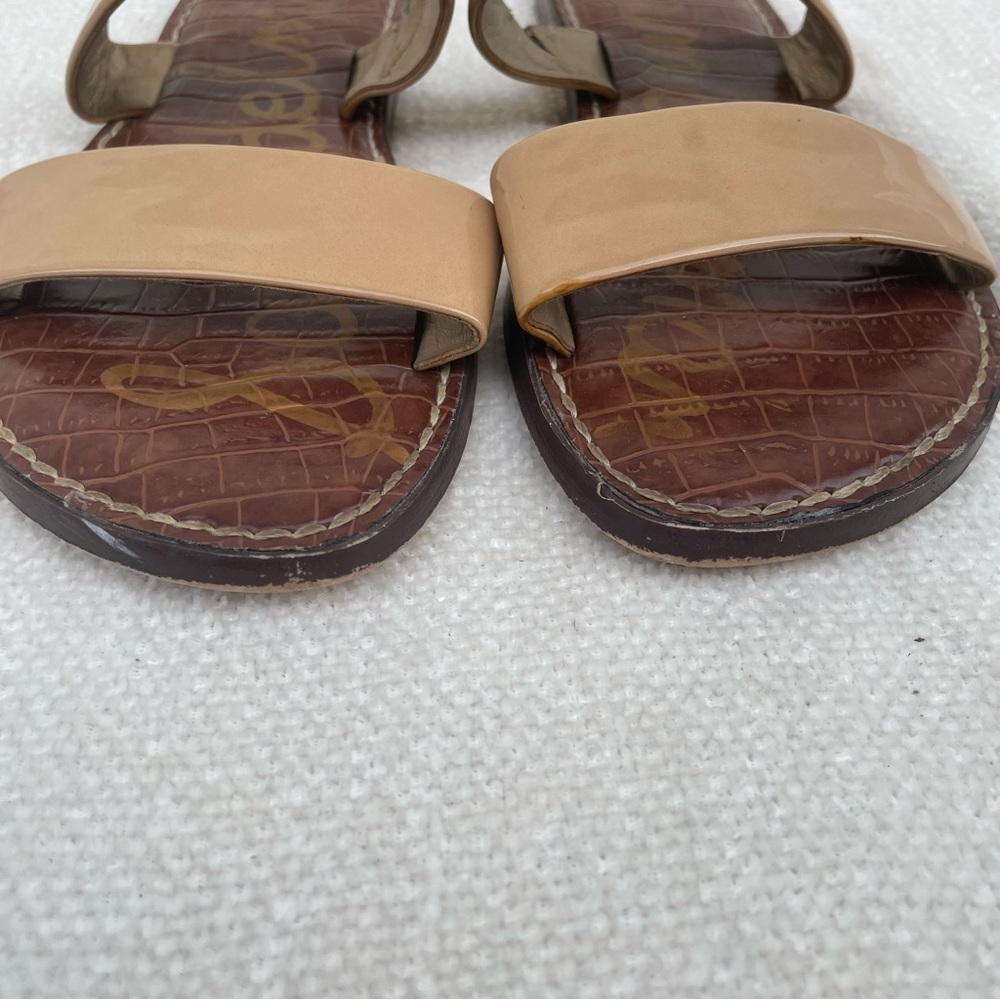 Sam Edelman Haydee Womens Tan Brown Slip On Slide Sandal Size US 6 1/2 W - Picture 7 of 12